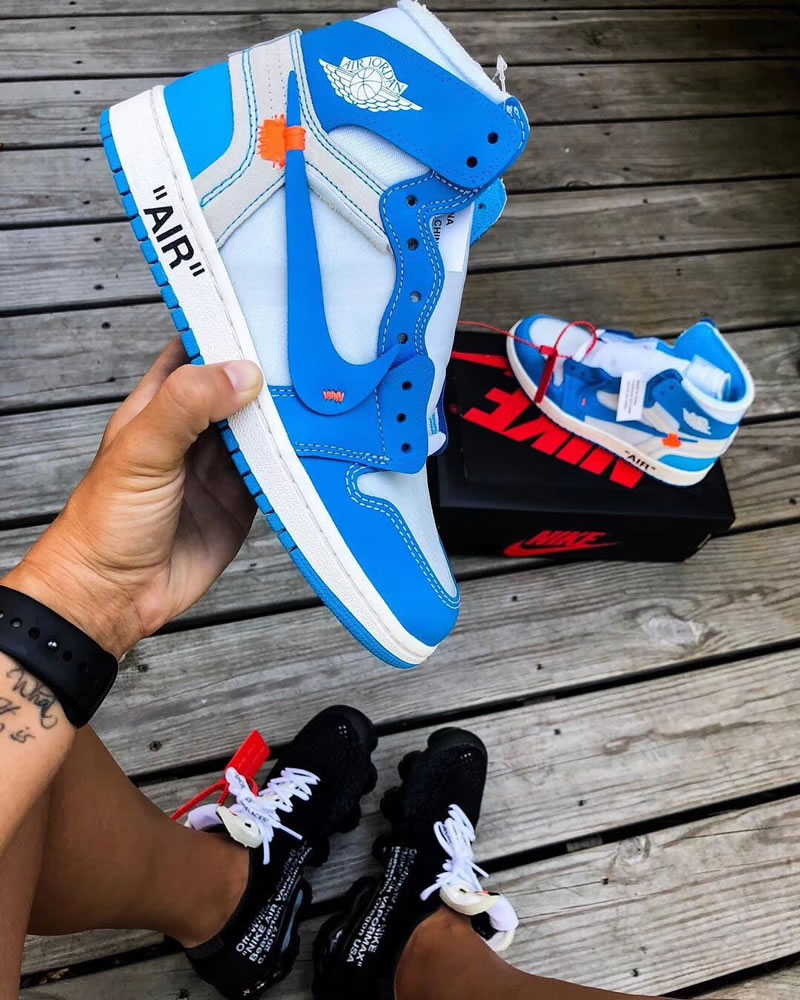 Off-White x Air Jordan 1 'UNC' OW Release For Sale AQ0818-148 Off-White x Air Jordan 1 'UNC' OW Release For Sale AQ0818-148