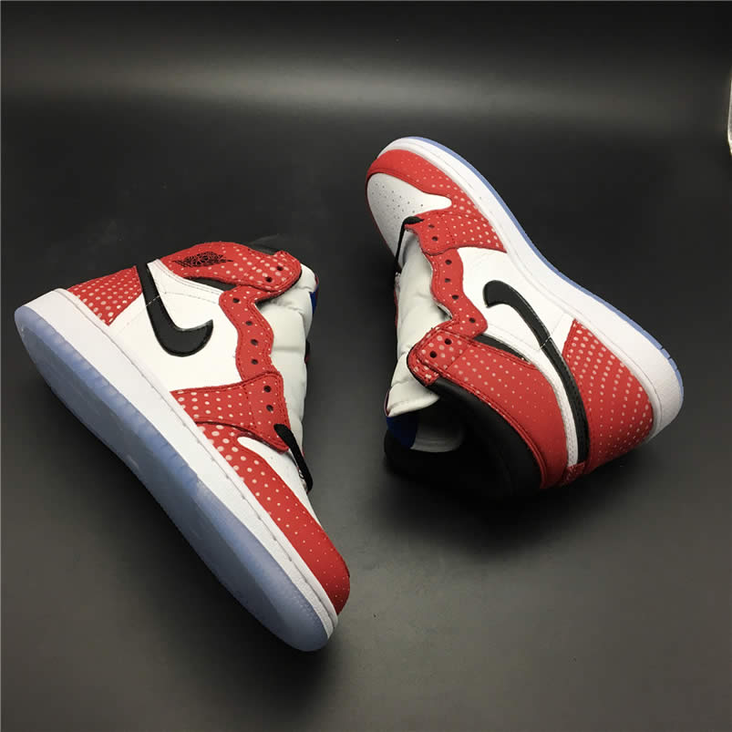 Air Jordan 1 'Origin Story' Spiderman GS 575441-602 Pics