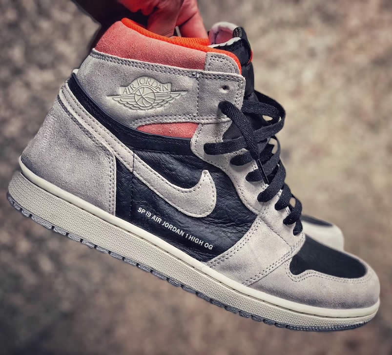 Air Jordan 1 Retro High OG 'Neutral Grey' Shoes In Hand 555088-018 Air Jordan 1 Retro High OG 'Neutral Grey' Shoes In Hand 555088-018