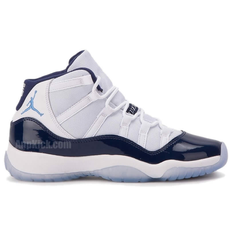 Air Jordan 11 Retro GS 'Win Like 82' University Blue Midnight Navy 378038-123