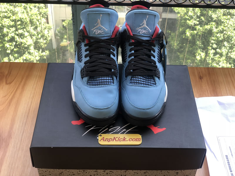Travis Scott Cactus Jack x Air Jordan 4 'Houston Oilers' University Blue For Sale Ahead Image Travis Scott Cactus Jack x Air Jordan 4 'Houston Oilers' University Blue For Sale Ahead Image