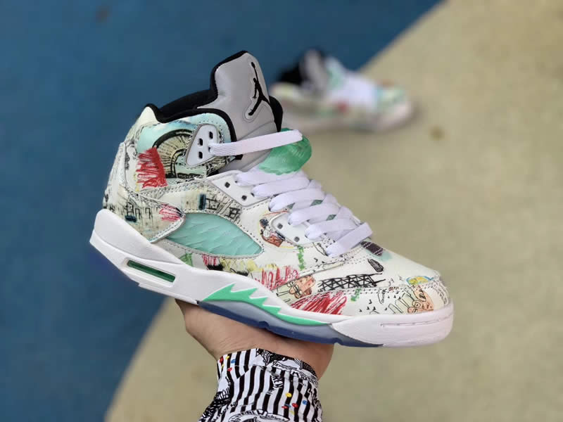 Air Jordan 5 Chicago Inspired Wings Colorway AV2405-900 Detail Pic