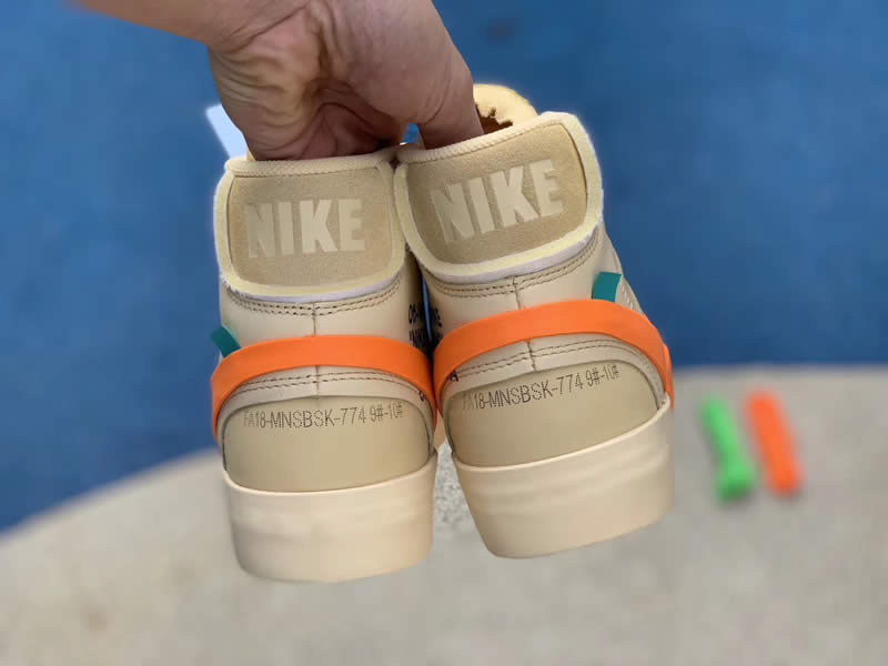 nike blazer mid off white all hallows eve orange aa3832 700 detail picture
