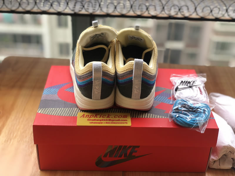 Nike Air Max 1 97 VF SW Sean Wotherspoon Shoes AJ4219-400 Heel Original Box Nike Air Max 1 97 VF SW Sean Wotherspoon Shoes AJ4219-400 Heel Original Box
